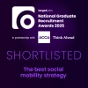 Shortlisted - The best social mobility strategy award 2025, sponsored by American Express